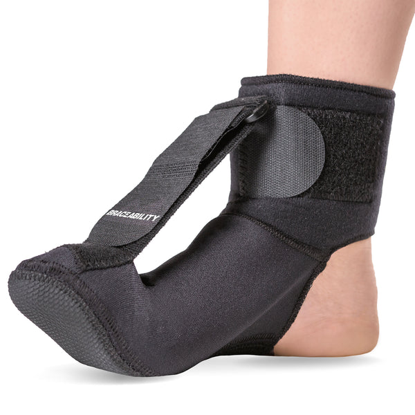 Plantar Fasciitis Night Sock Splint | Soft Stretching Brace and Foot Pain  Sleep Support Boot