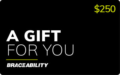 BraceAbility Gift Card for two hundred and fifty dollars