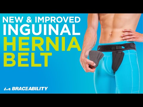 Inguinal Hernia Belt | Groin Support Truss for Bilateral Scrotal & Femoral Hernias in Men or Women