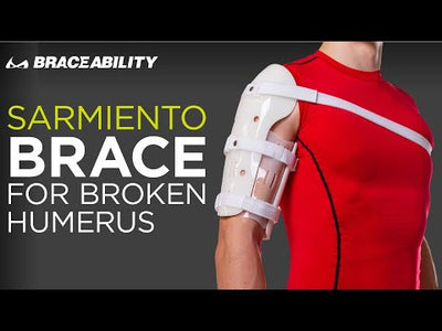 Sarmiento Brace | Humeral Fracture Splint and Upper Arm Support for Broken Humerus with Sling