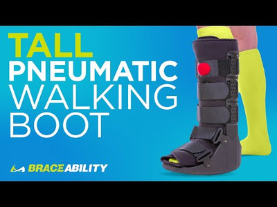 Tall Pneumatic Walking Boot | Orthopedic CAM Air Walker Cast for Broken Foot & Sprained Ankle