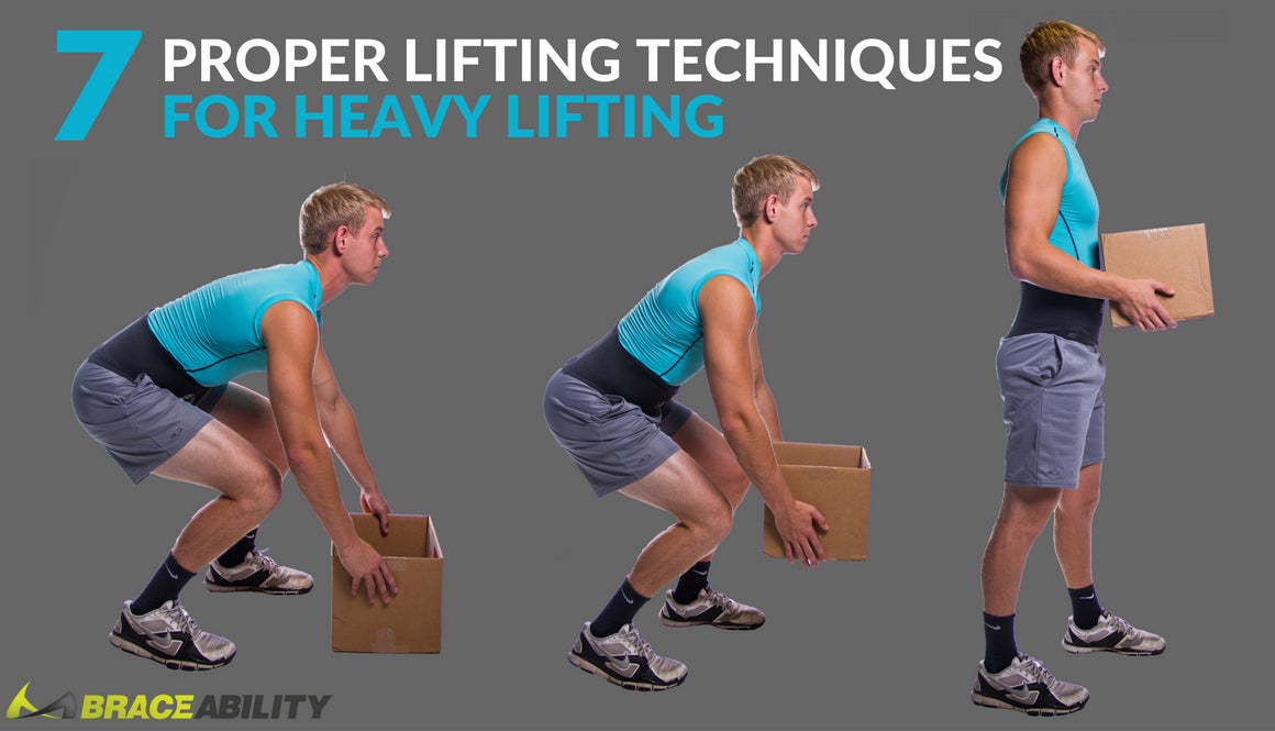 Worker Powerlifting Position Good Lifting Posture