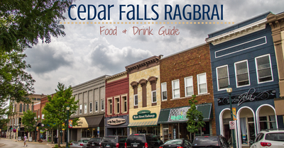 Cedar Falls Iowa: Main Street Downtown Bar & Restaurant Guide for RAGBRAI