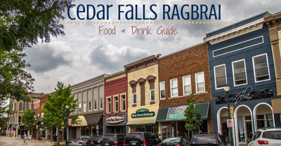 Cedar Falls Iowa: Main Street Downtown Bar & Restaurant Guide for Ragbrai