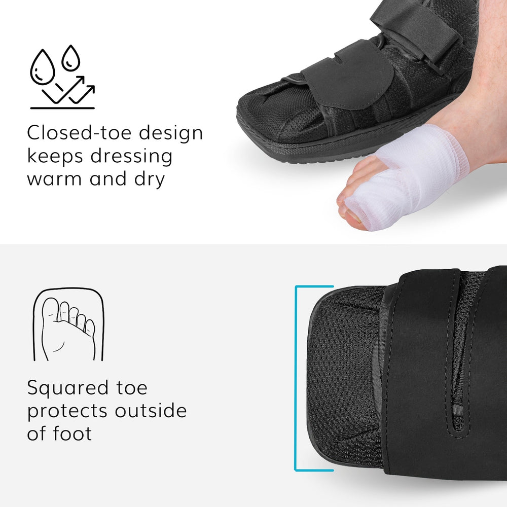 Best Closed Toe Medical Shoe | Fractured Foot Support