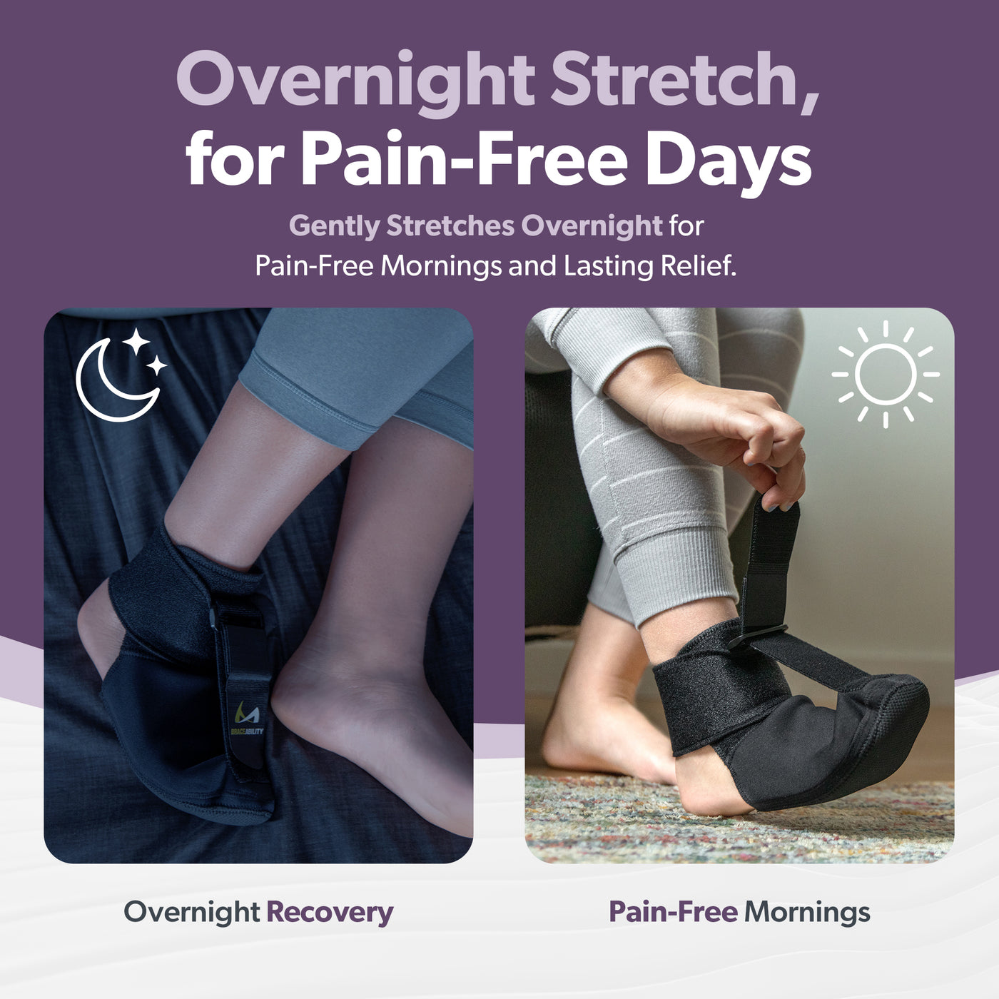 Near Me Plantar Fasciitis Night Splint Sock Soft Stretch Sock