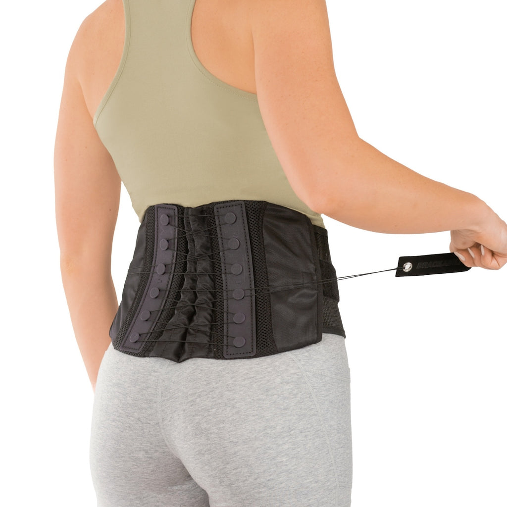 1 Piece Waist Support Belt Adjustable Compression Lumbar Wrap Brace  Protection Exercise for Sports 