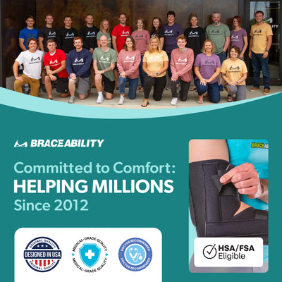 braceability is committed to comfort helping millions of customers find elbow pain relief since 2012