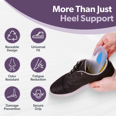 the shoe inserts for plantar fasciitis can be worn with or without socks