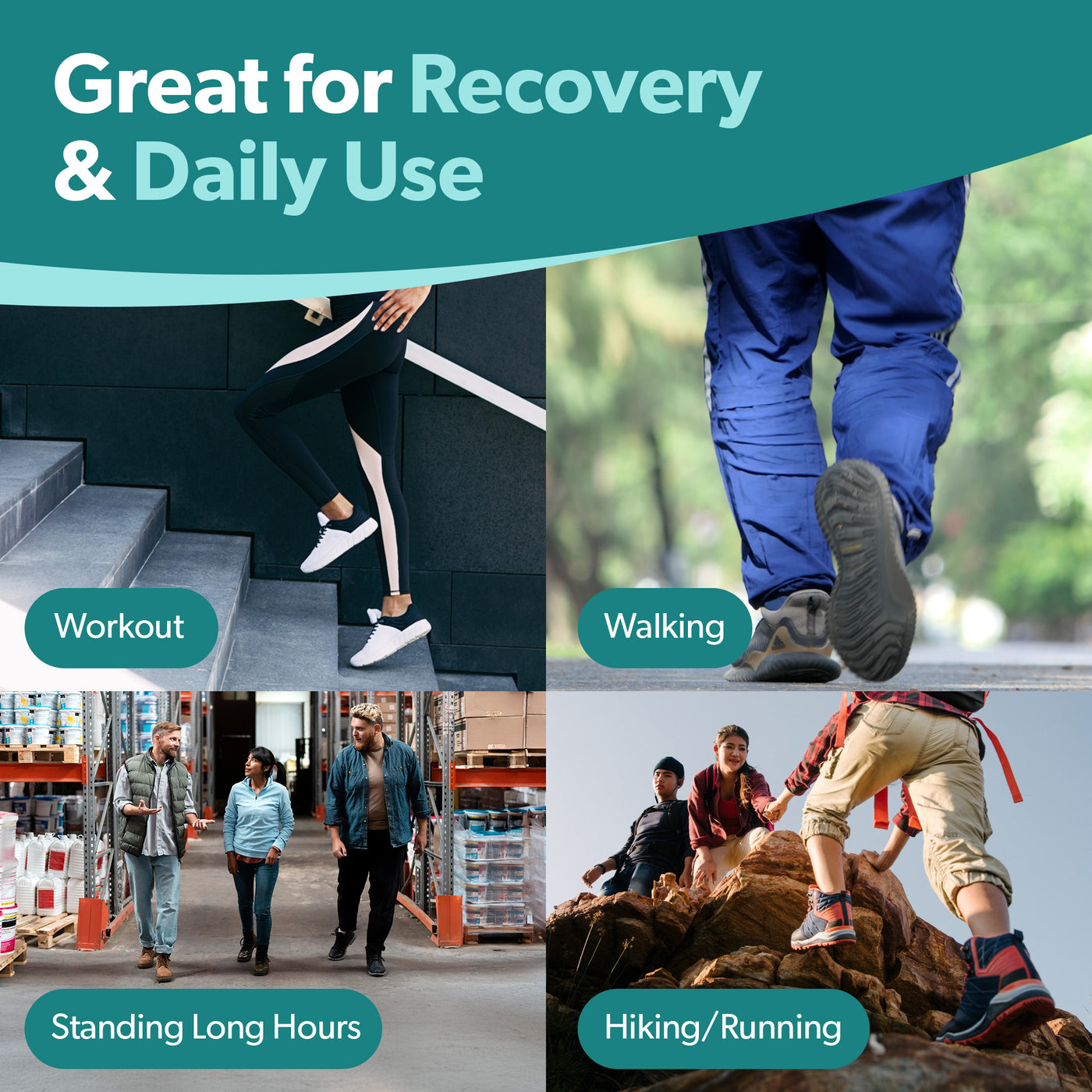 the heel spur relief cups for women can be used while working or exercising