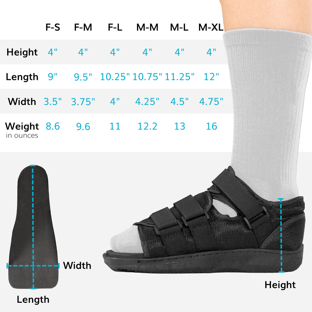 Best shoes for broken foot recovery discount