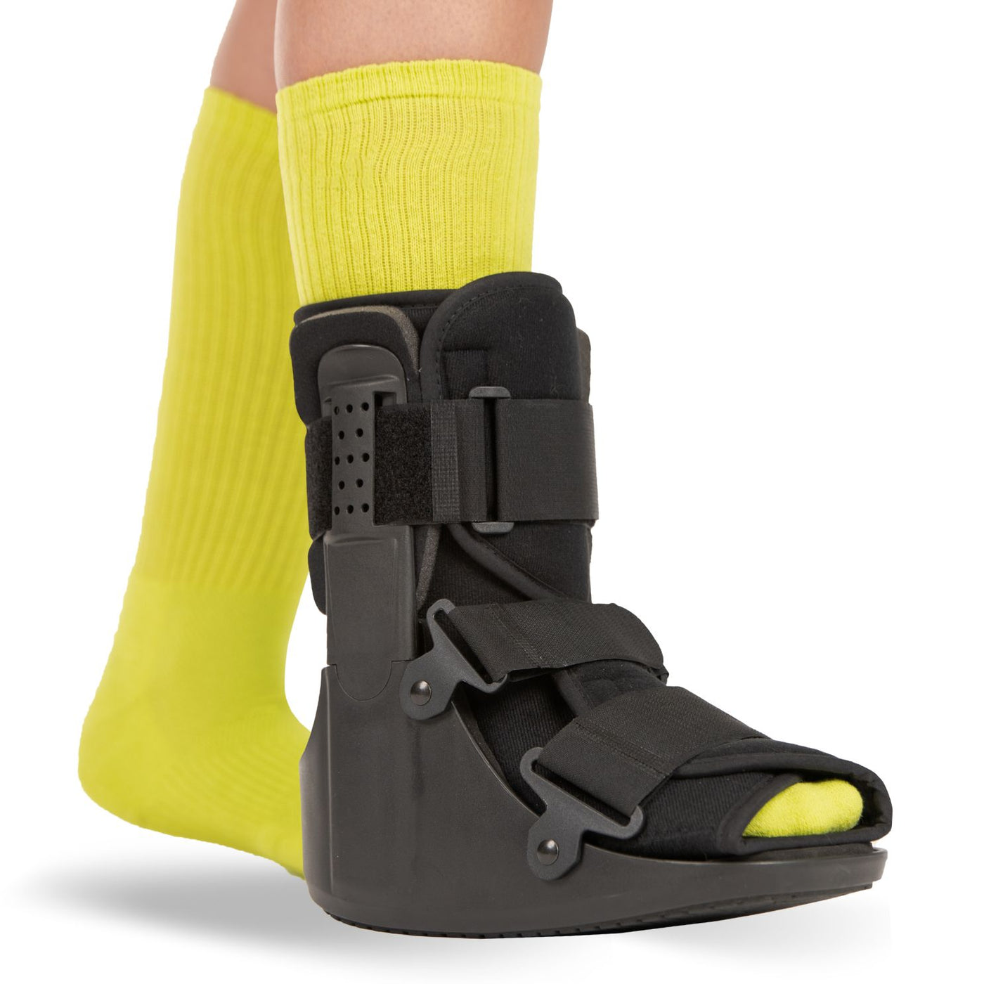 Metatarsal stress fracture foot brace and walking boot