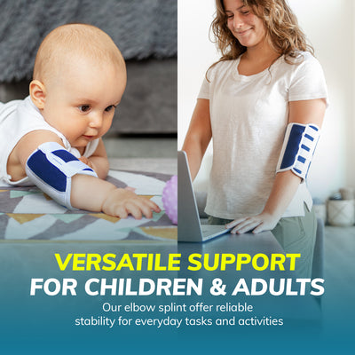 Our model at 6 months old wears the size XS, most babies and infants will be in this same size