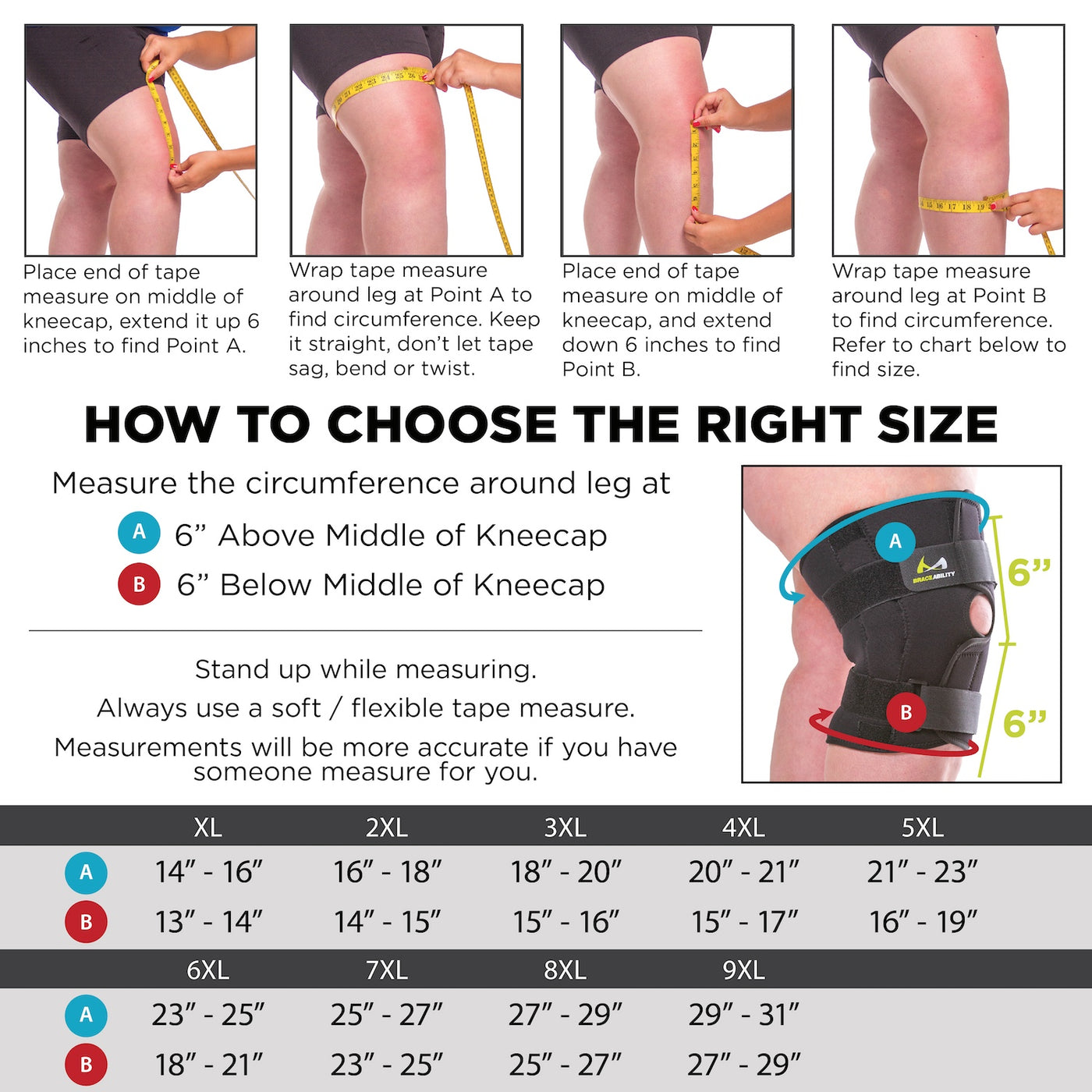 Best Bariatric Plus Size Hinged Knee Brace BraceAbility