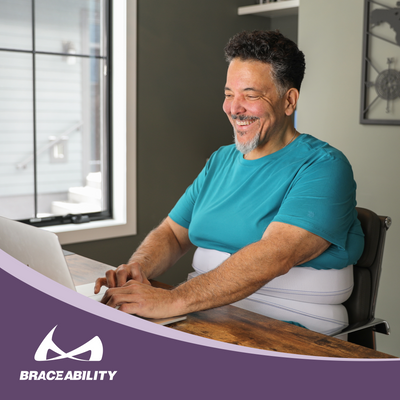 The plus size postu surgery stomach support is comfortable to wear sitting, stadning, or laying down at night