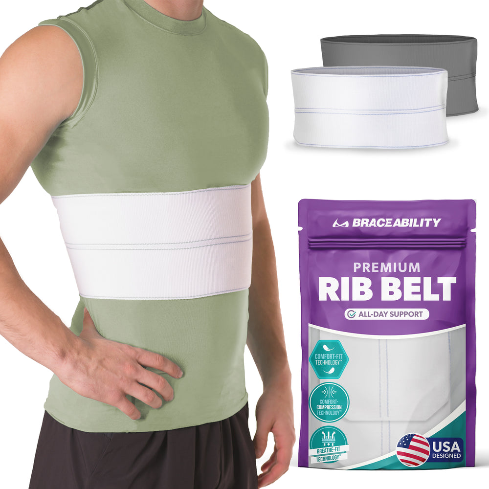 Broken Rib Belt: Wrap Brace for Fractured and Dislocated Ribs