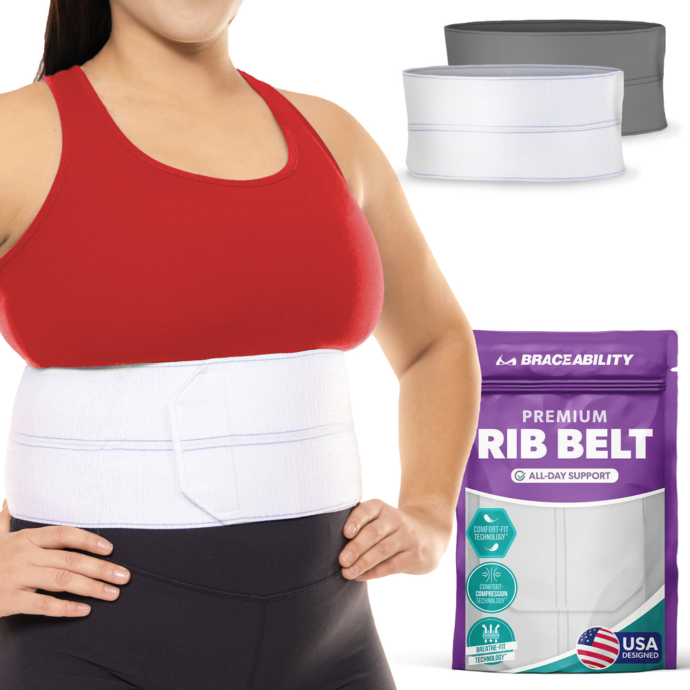 Broken Rib Belt: Wrap Brace for Fractured and Dislocated Ribs