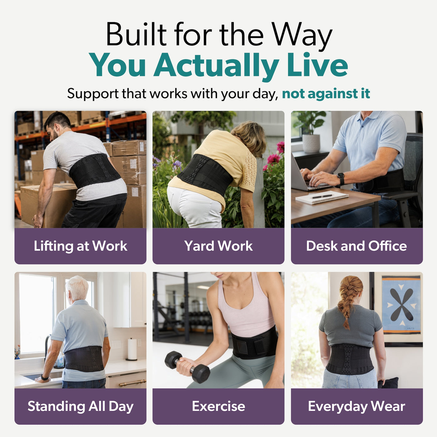 Lumbar Back Brace for Pain Relief | BraceAbility