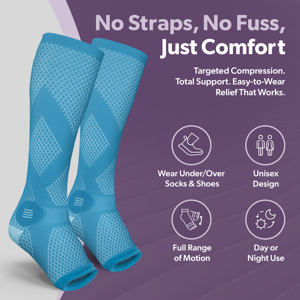 Best for Circulation 2030 mmHg Open Toe Compression Socks