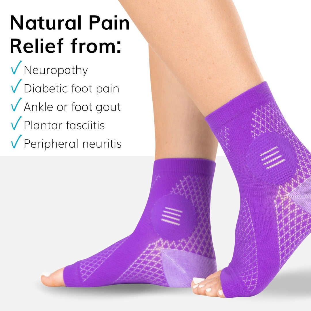 Soothing Compression Socks for Diabetic Neuropathy Pain