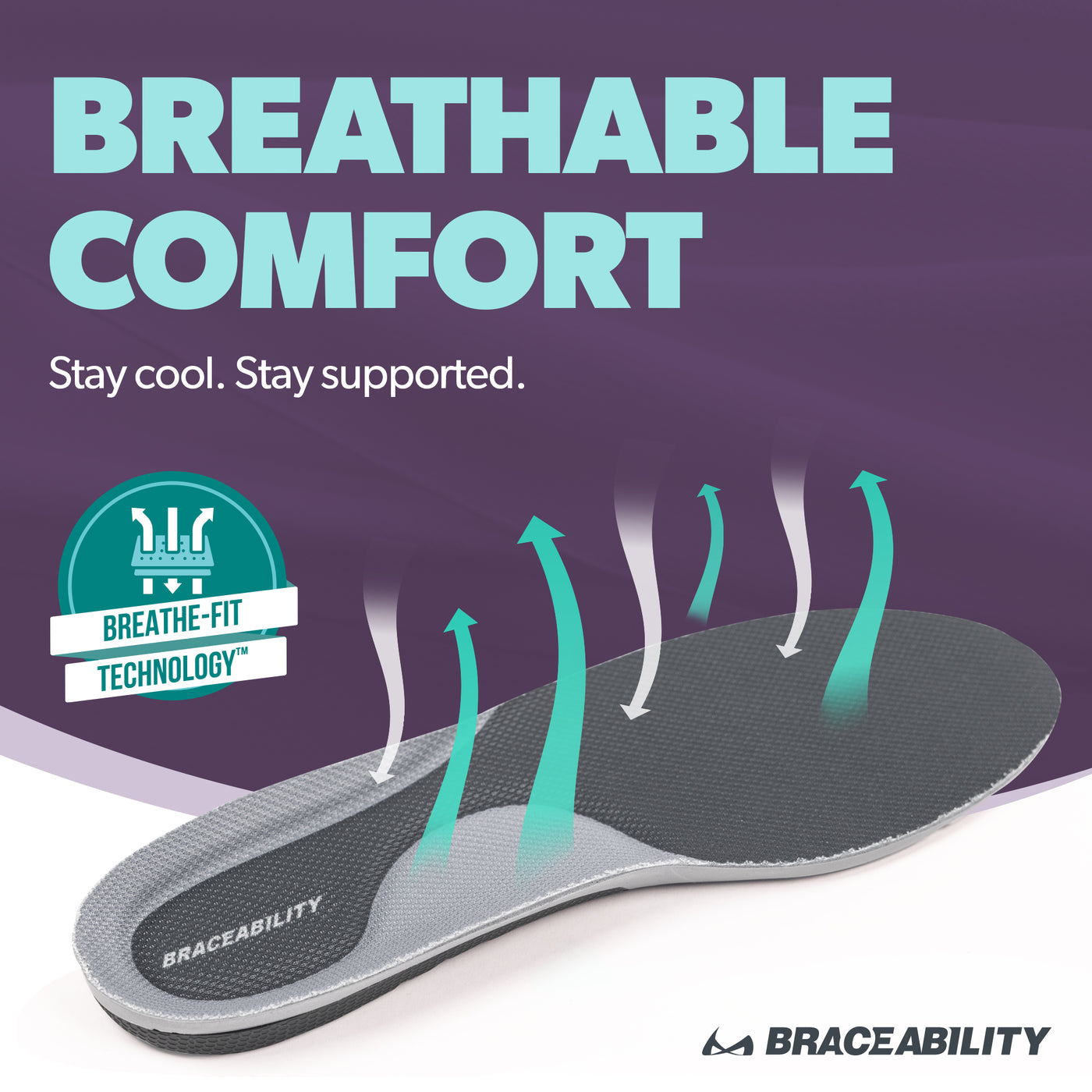Plantar Fasciitis Insoles - Arch Support Orthotic Shoe Inserts for Achilles Tendonitis and Heel Spurs Relief (1 Pair)