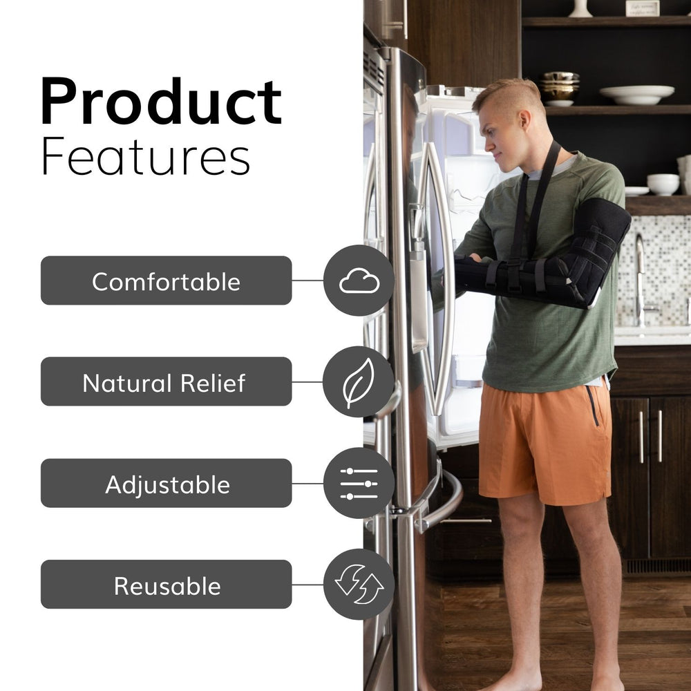Soft Posterior Elbow Splint & Long Arm Immobilizer Brace