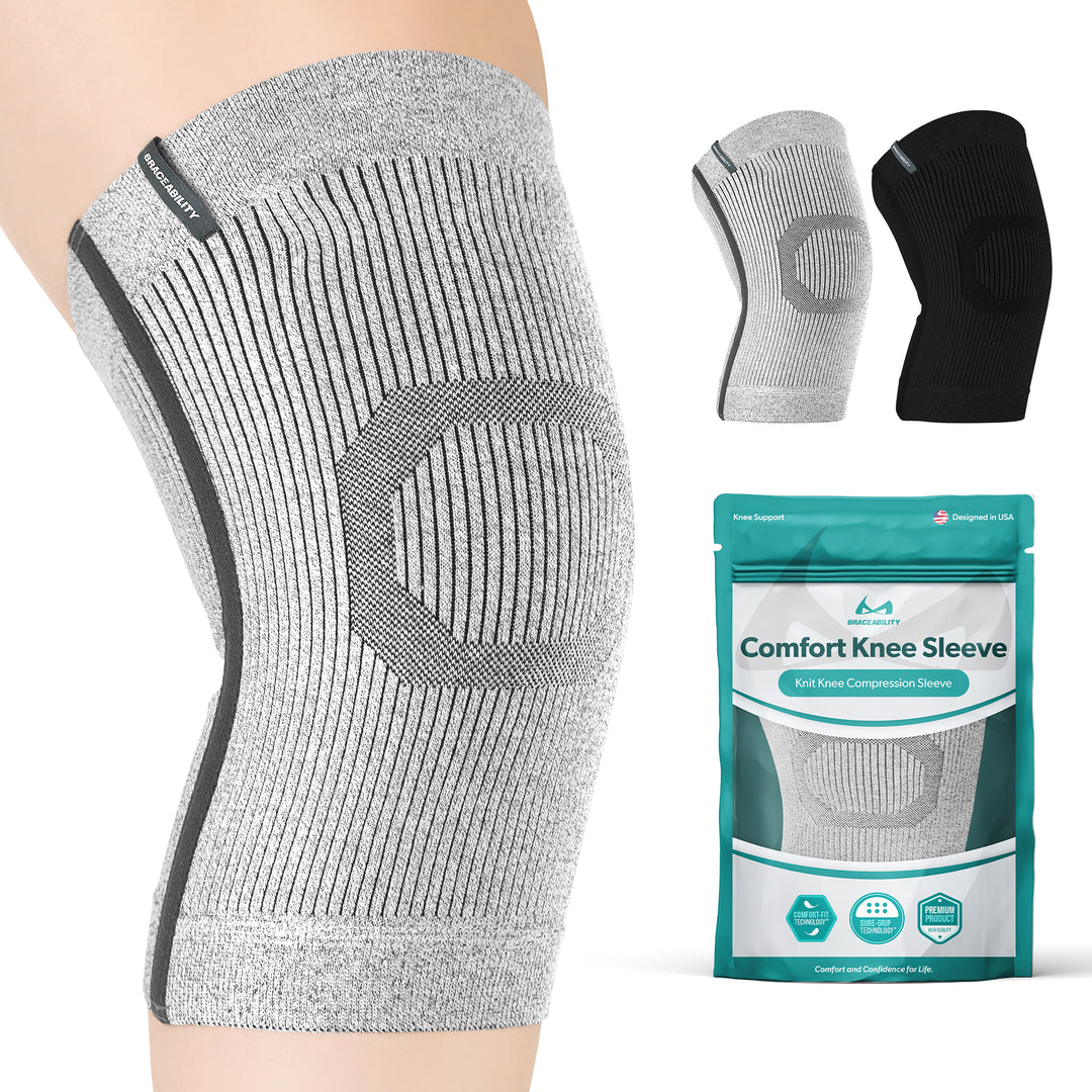 Plus Size Knee Sleeve – Relief for Arthritis, Swelling, Pain