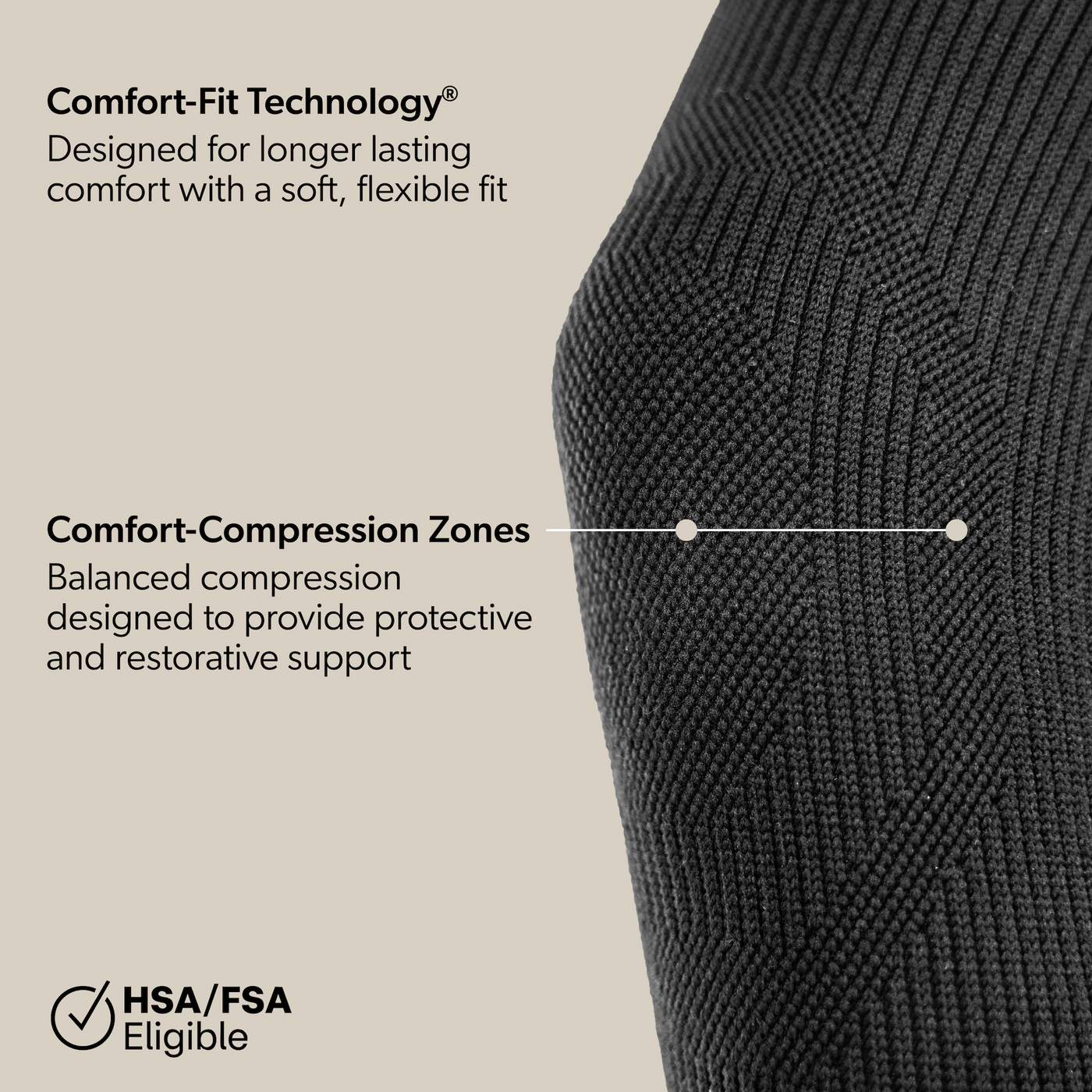 BraceAbility Knee Compression Sleeve | Ultimate Comfort & Relief