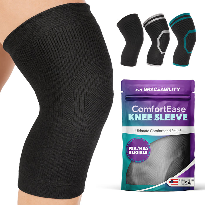 Single ComfortEase knee sleeve