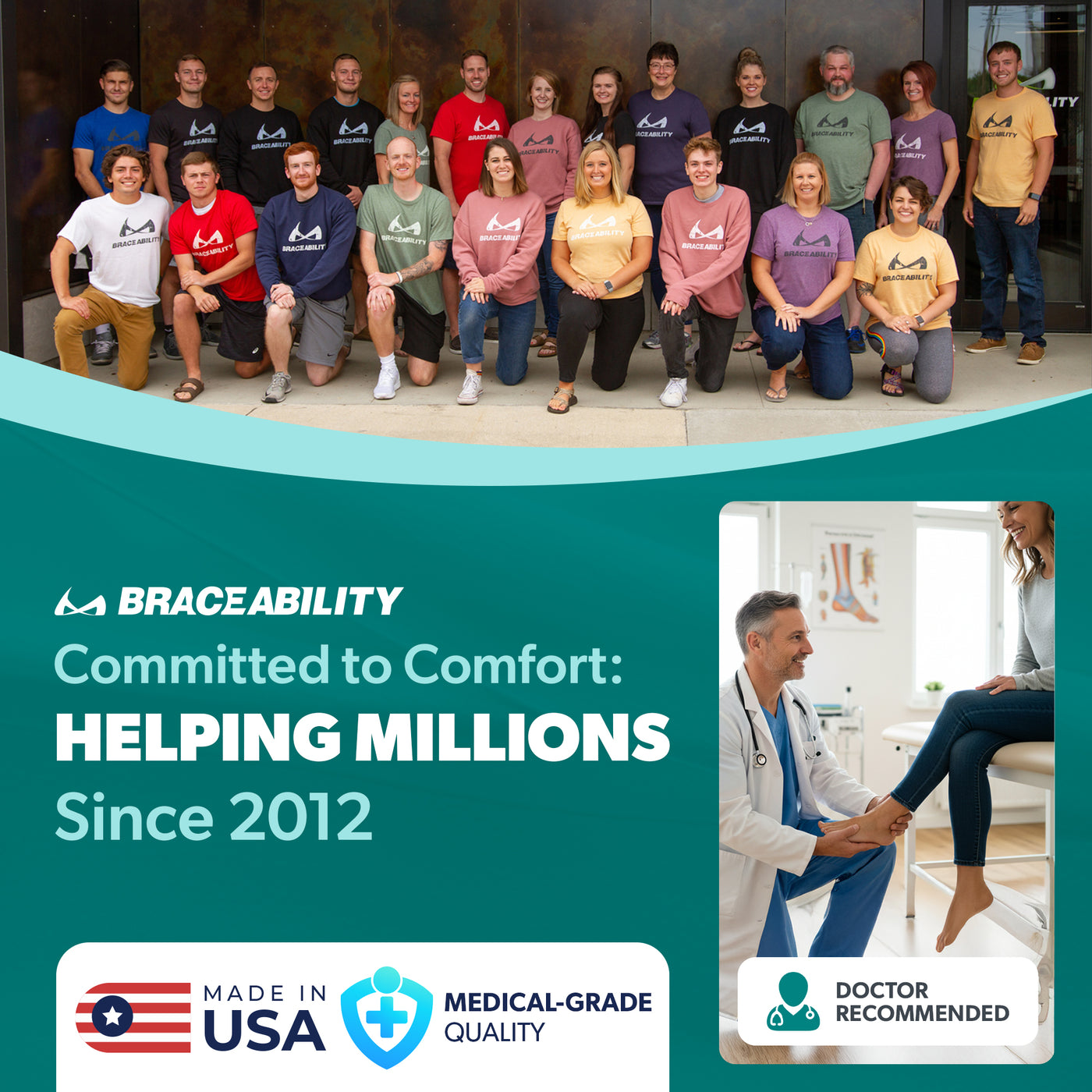 Diabetic Open-Toe Compression Socks - Circulation Support Sleeves for Neuropathy, Swelling, Foot Fatigue (1 Pair)