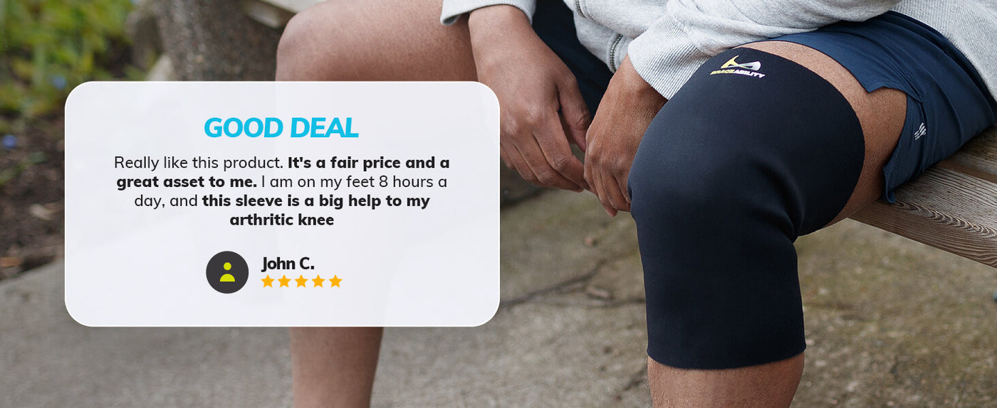 Waterproof Knee Sleeve Neoprene Knee Brace for Swimming