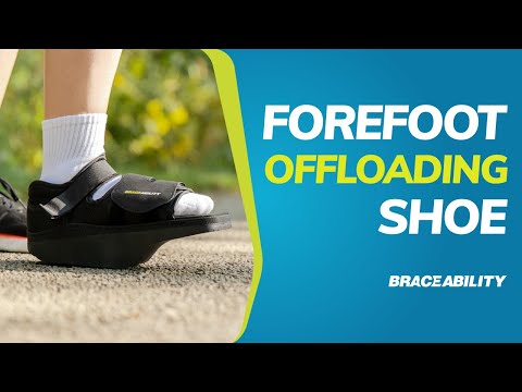 Toe Offloading Shoe Enhance Healing with Forefoot Off-Loading Broken Toe Shoe