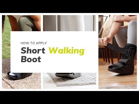 Short Walking Boot | Orthopedic Broken Toe Brace for Fast Recovery from Fractures and Foot Injuries