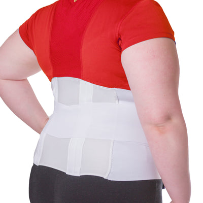 Our plus size lower back brace can help with lower back pain like arthritis or a herniated disc