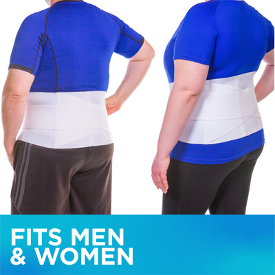 the plus size lower back belt for men and women is comfortable for all day use