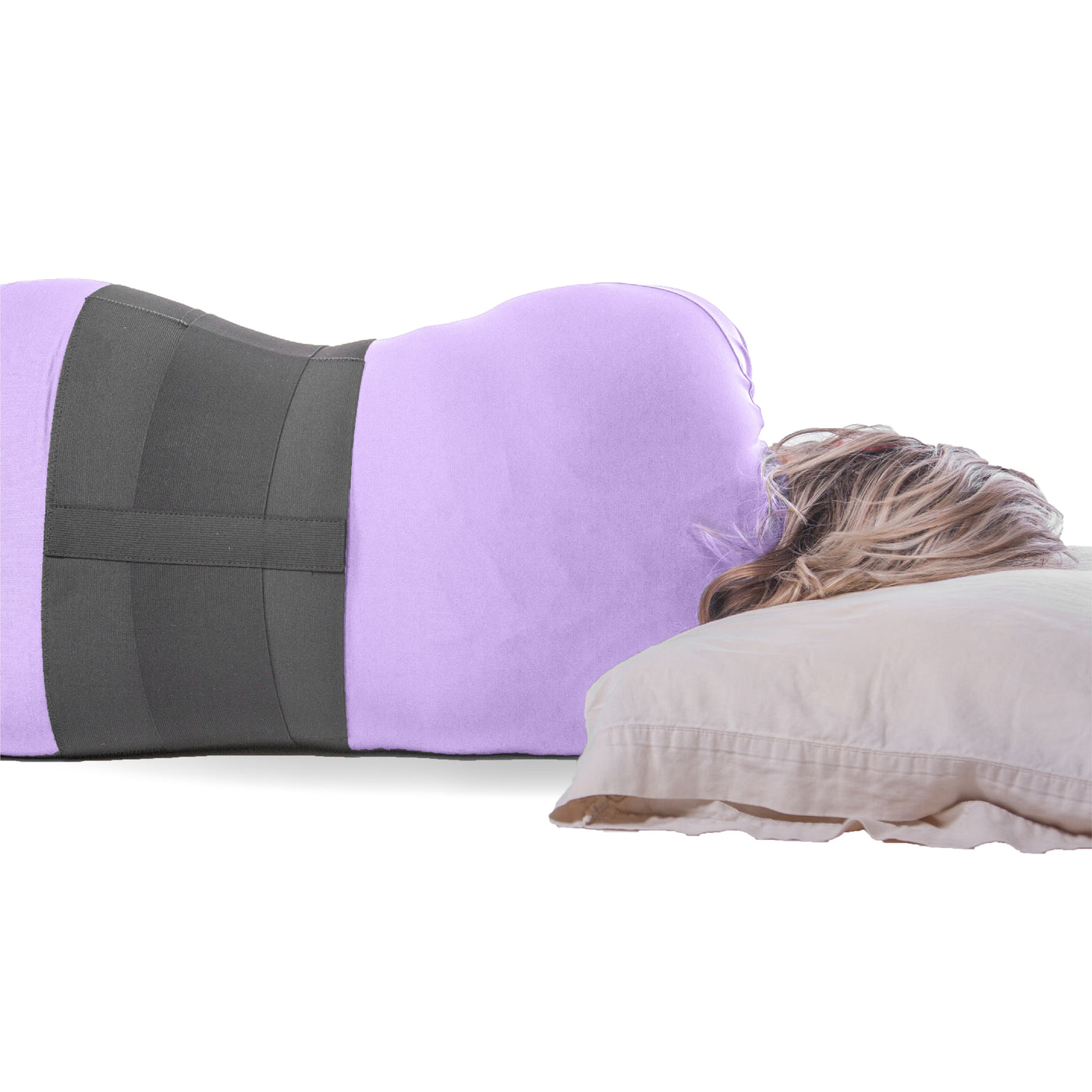 The plus size back brace for sleeping fits average to obese back injuries through daily activity or at night