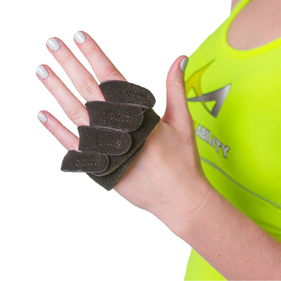 Ulnar deviation drift hand splint for arthritis and MCP knuckle joint support