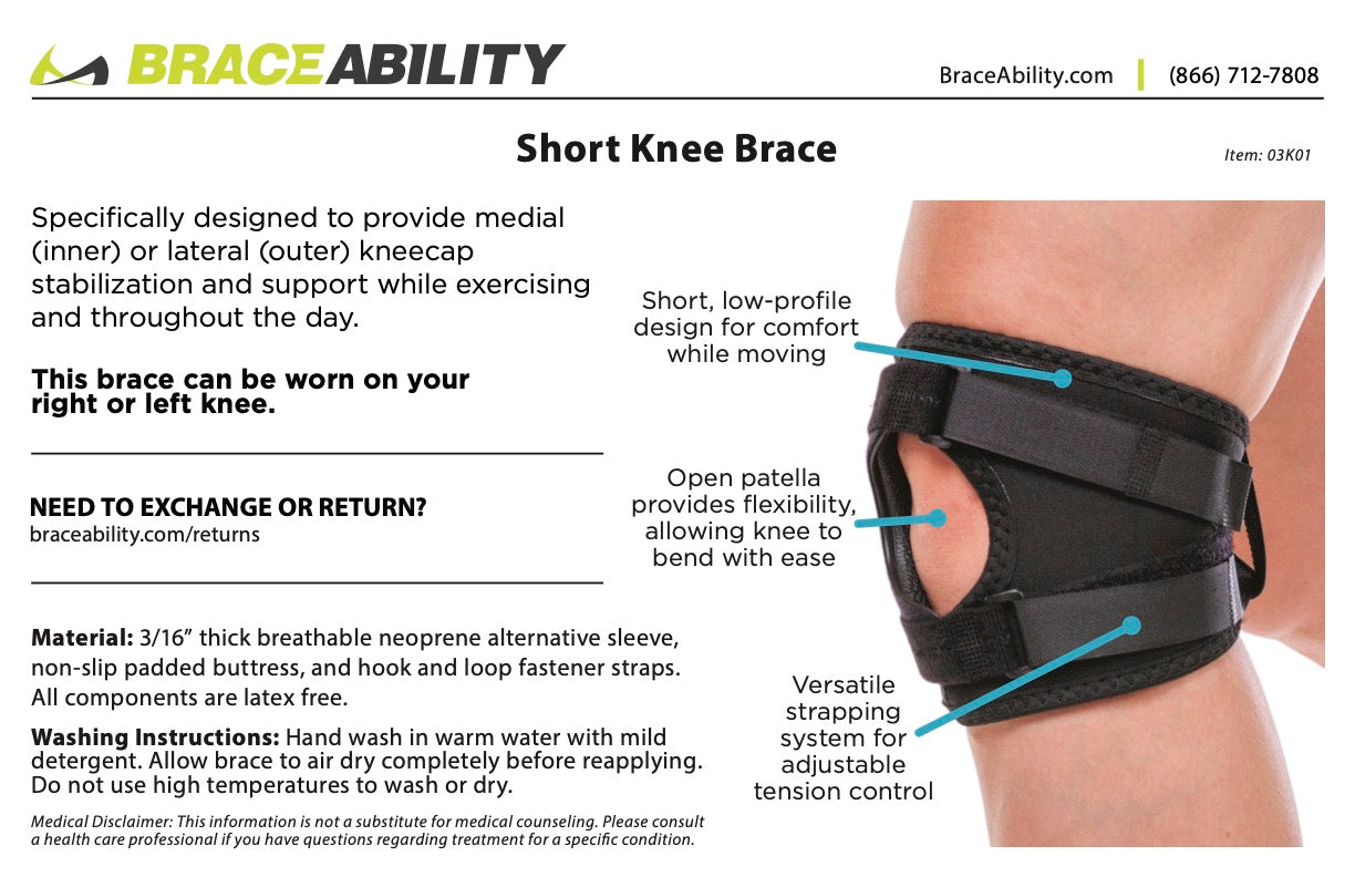 the exercise knee brace should be washed by hand with warm water and mild detergent