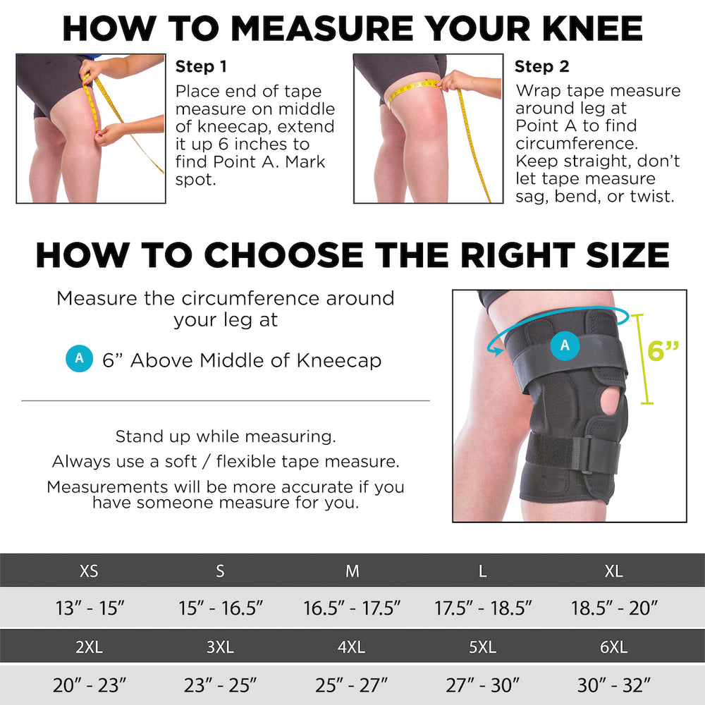 Torn Meniscus Knee Brace  Support for Medial & Lateral Meniscal Tears