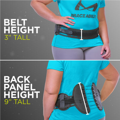 Ultra lightweight and low-profile mesh belt for increased breathability