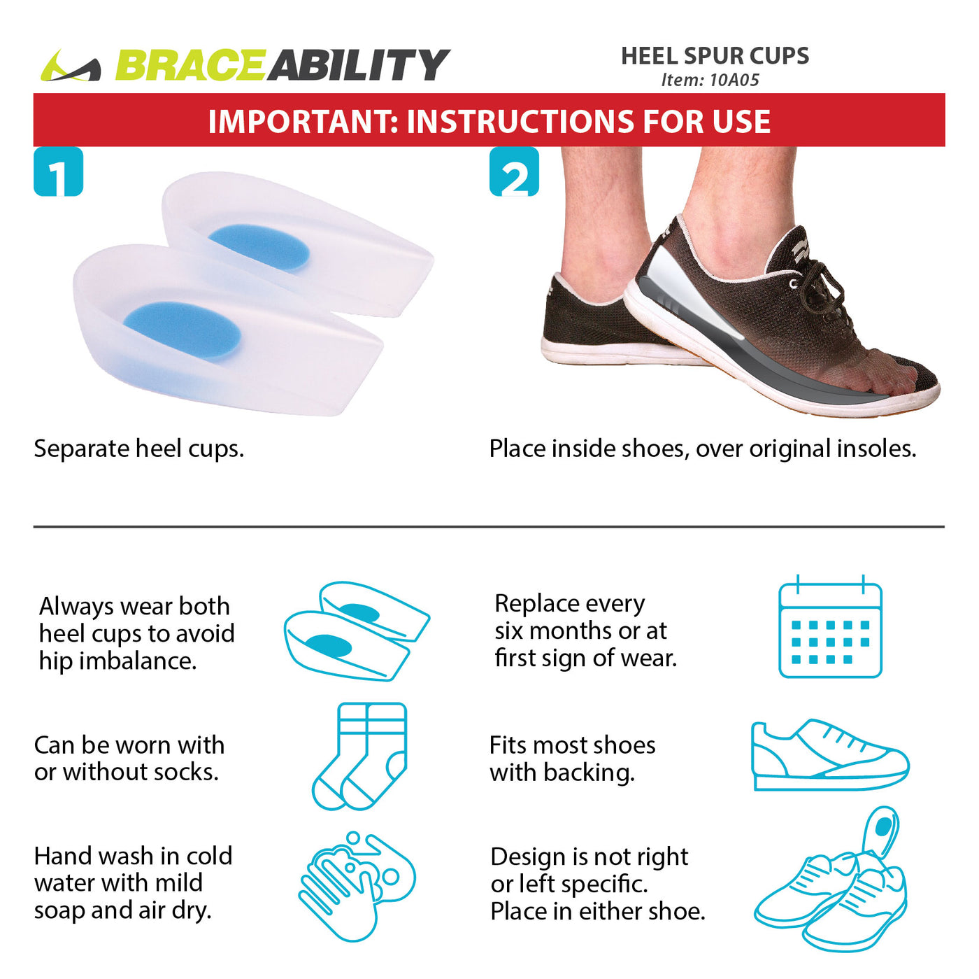 Amazon.com: Orthotic Inserts 3/4 Length, Plantar Fasciitis Insoles Heel  Cushion, Arch Support Shoe Inserts Insoles for Women and Men Flat Feet,  Over-Pronation, High Arch Support Heel Spur Foot Pain Relief (L) :