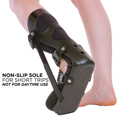 Night splint can be worn on either your right or left foot