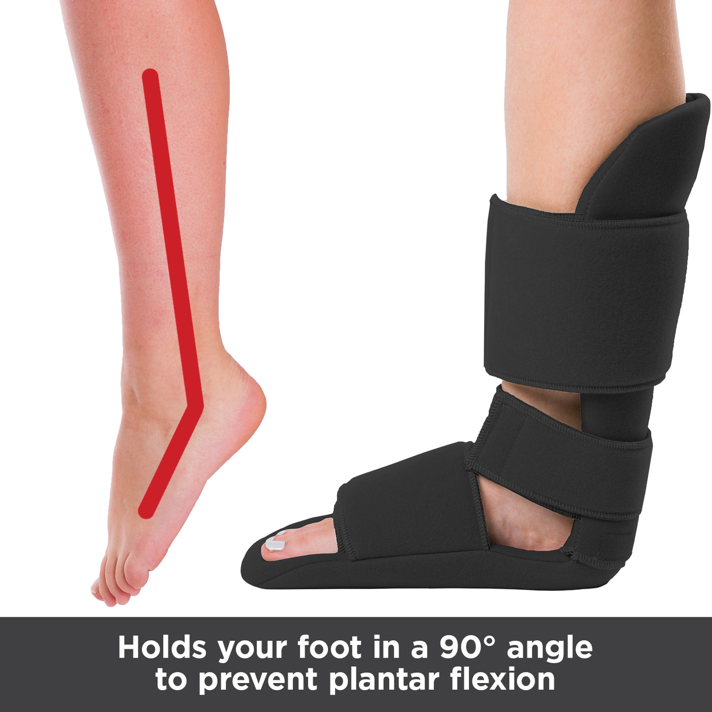 Soft Night Splint | Plantar Fasciitis Sleeping Boot for Achilles Pain