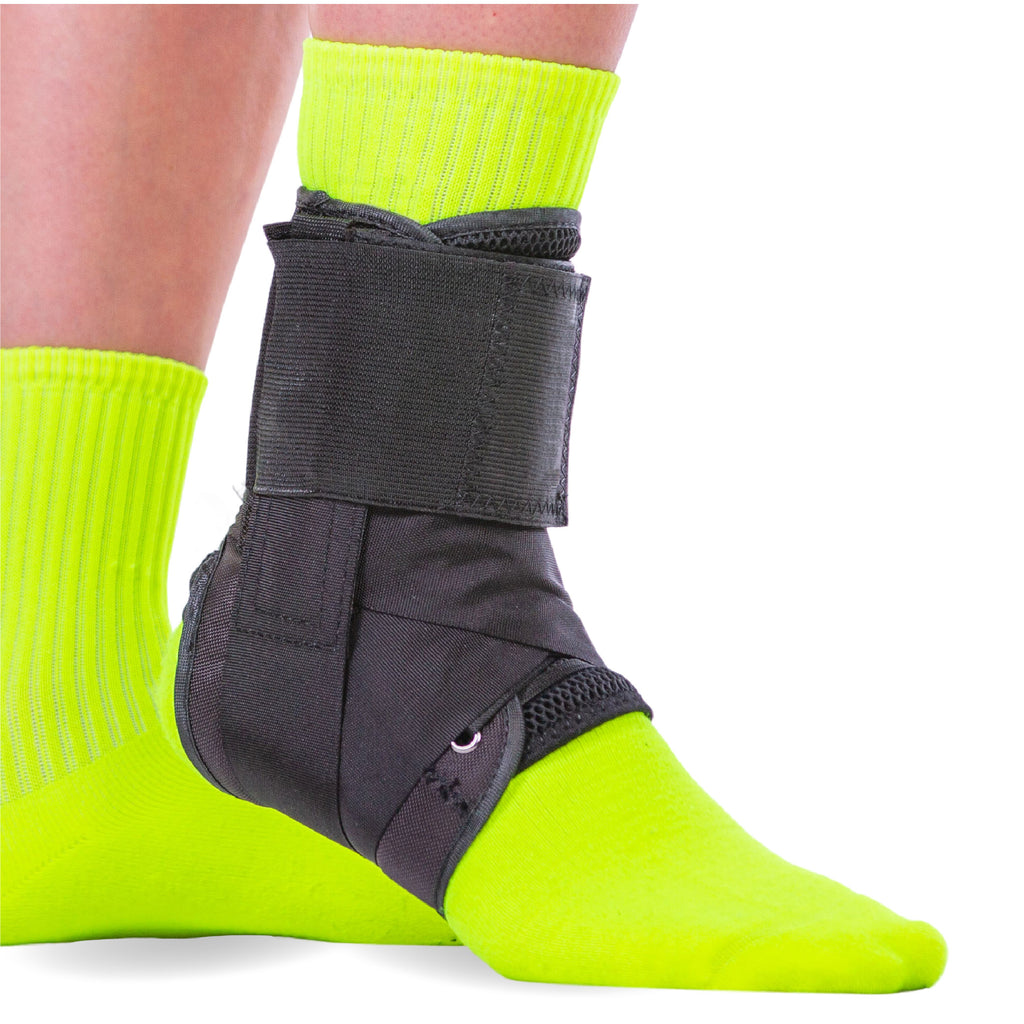 Ankle Arthritis Brace | Lateral Pain, High Sprain, Instability, Rolled or  Twisted Tie Up Lace Support