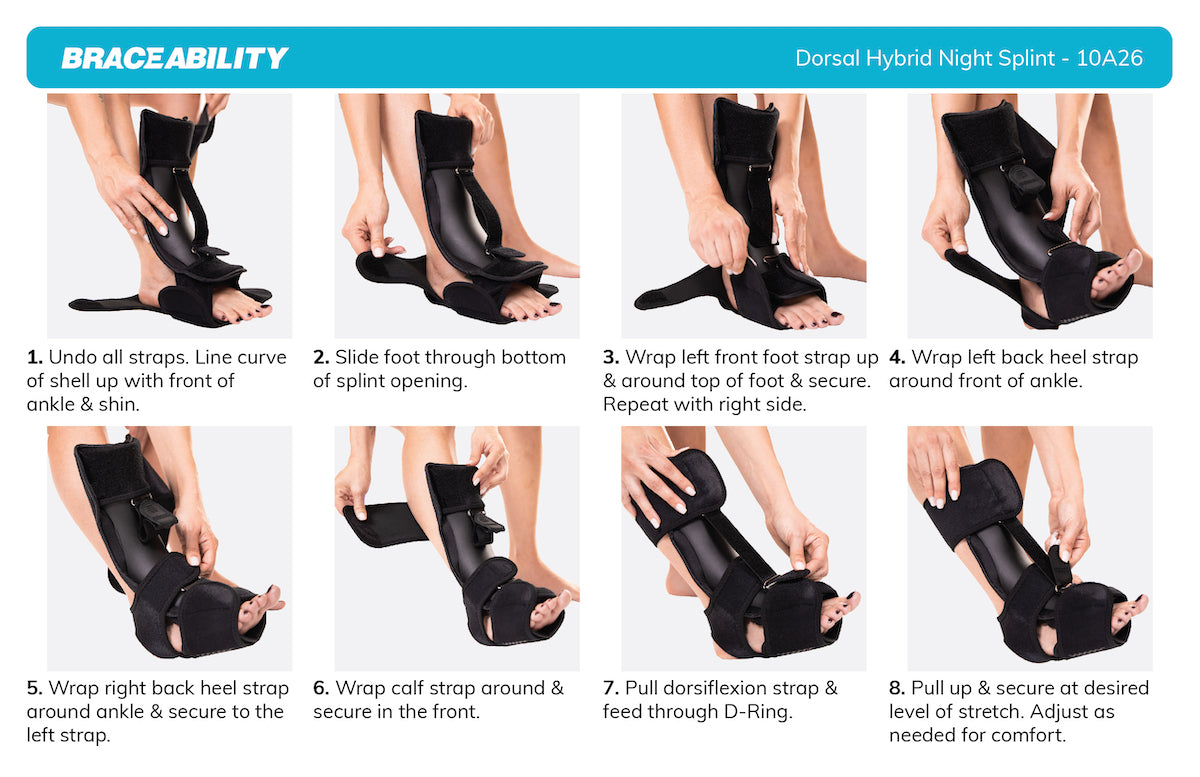 What To Know About Night Splints for Plantar Fasciitis - Mountain View