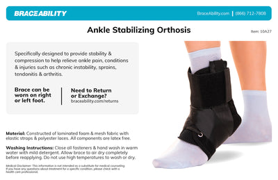 Best Ankle Stabilizer Brace for Men, Women & Kids