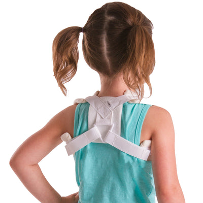 Shoulder brace for posture makes your child sit with the upper back and spine straight