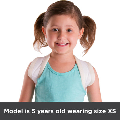 Model pictured is 5 years old and wearing a size XS