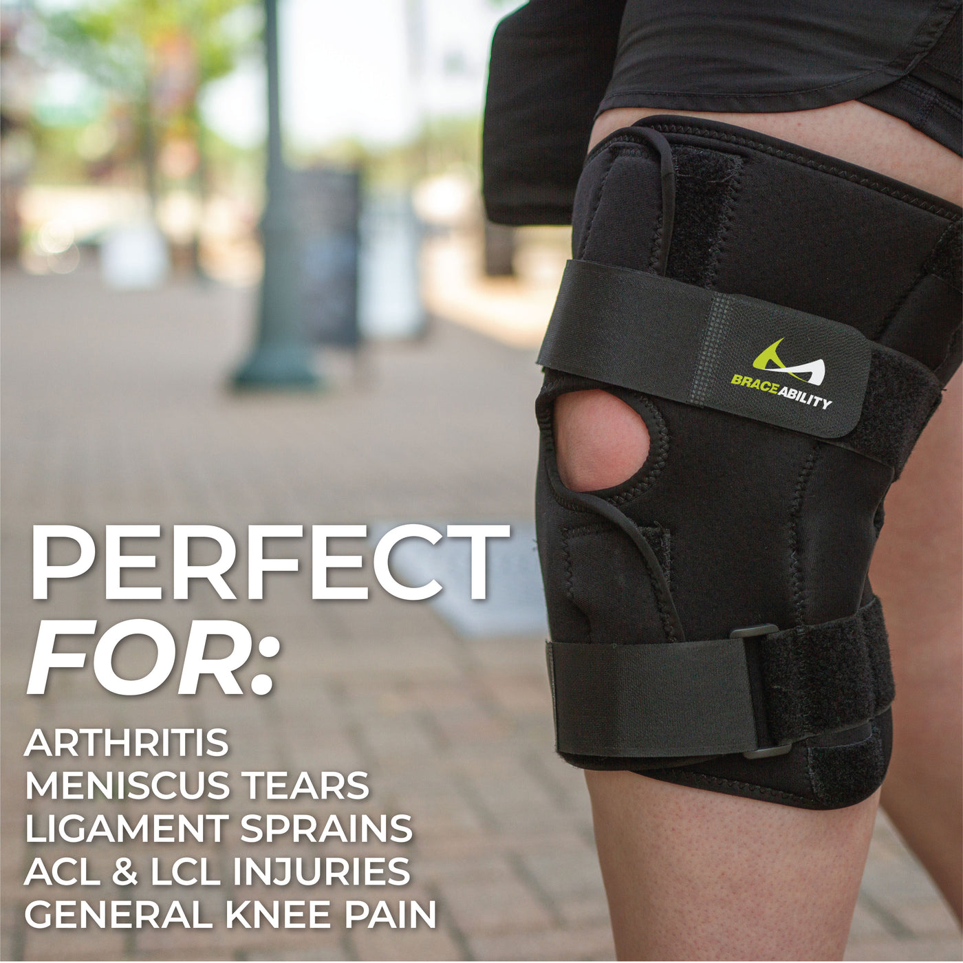 Our bariatric knee support is the best knee brace for meniscus tears