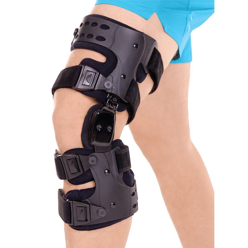 the osteoarthritis unloader knee brace supports the knee for bone on bone arthritis